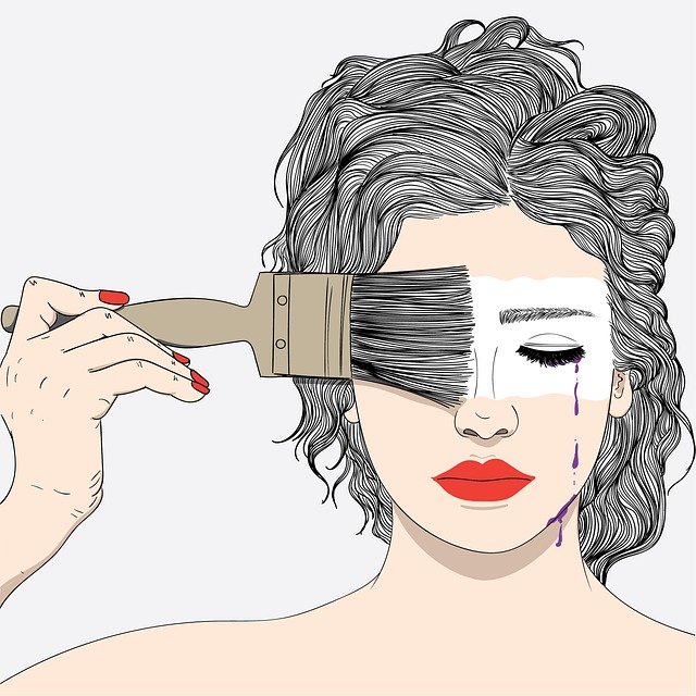 Woman Paintbrush Tears Cry Crying  - Saydung89 / Pixabay